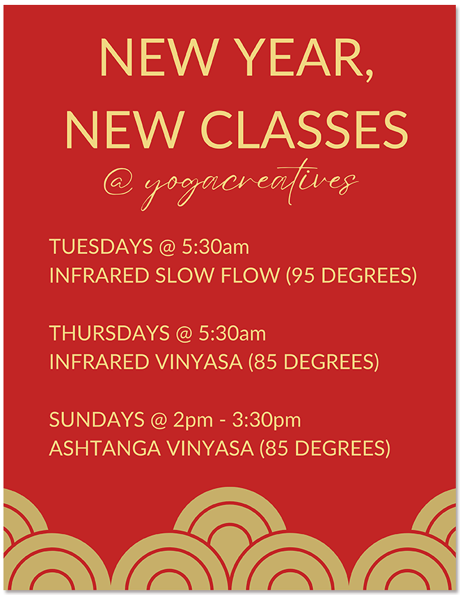 New Year, New Classes