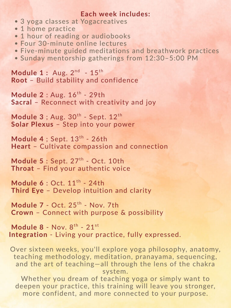 Yoga Teacher Training